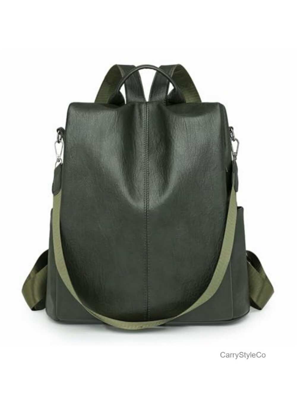 PU Leather Backpack Purse Anti-Theft Convertible Shoulder Bag Travel Commuter
